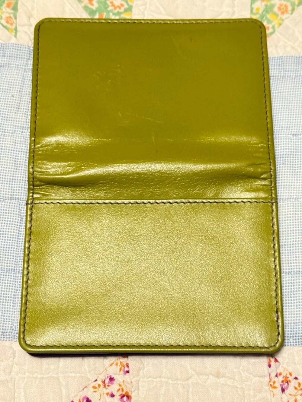 Multi Color Leather Card Case - Picture 4 of 4
